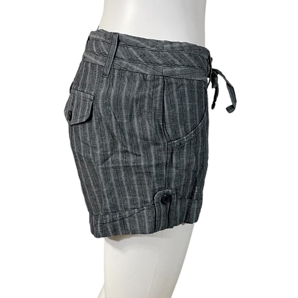 Banana Republic Gray Striped Shorts - Picture 5 of 8